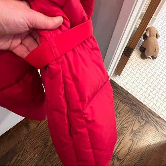 LACOSTE  Red Puffer Coat - Picture 8 of 10